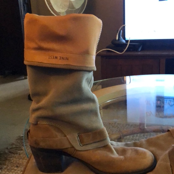 Leather / suede boots - Picture 4 of 9